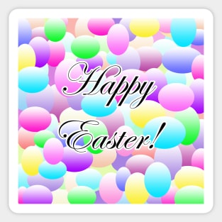 Happy Easter Light Sticker